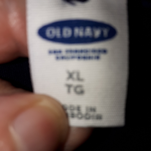 Black and blue striped swing dress xl - Picture 2 of 2